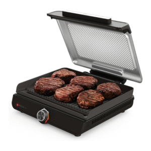 Ninja Sizzle Smokeless Indoor Grill 127V – Sem Fumaça, Antiaderente, Até 260°C, Fácil de Limpar.